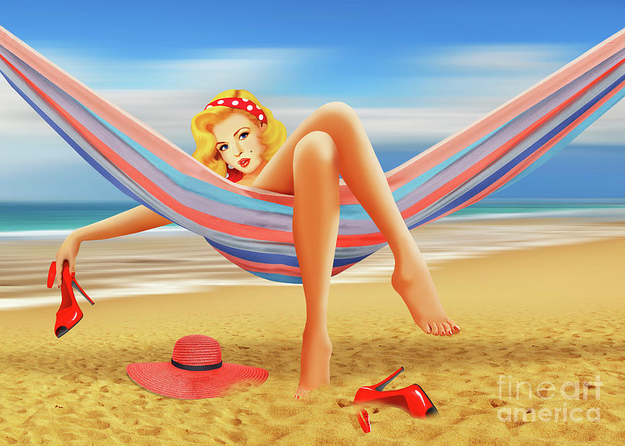Summer Digital Art - Holiday dreams by Monika Juengling