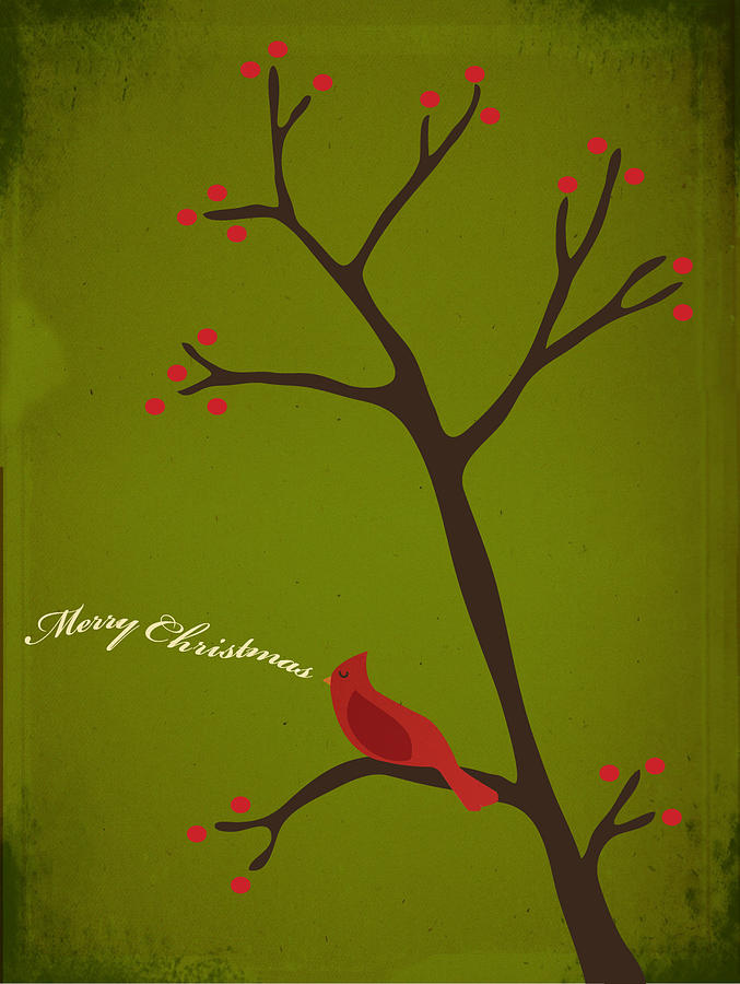 Christmas Digital Art - Holiday Greeting by Rhianna Wurman