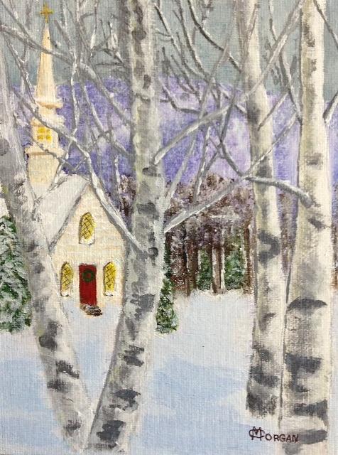 Holiday in the Country Painting by Cynthia Morgan