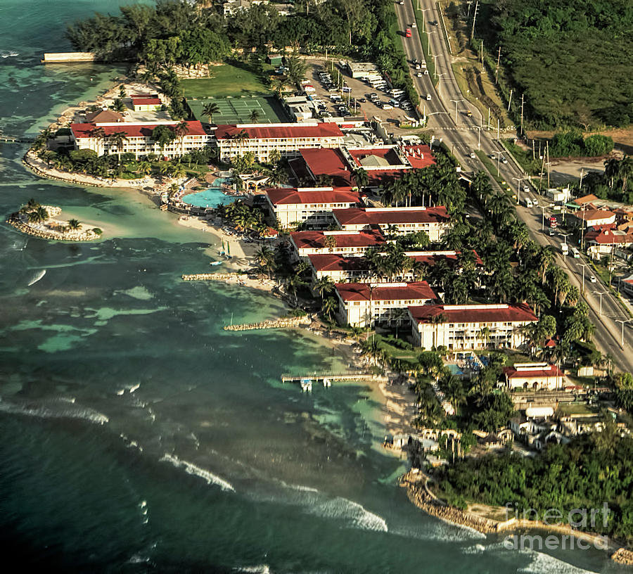 Holiday Inn Sunspree Resort Montego Bay in Jamaica Photograph by David Oppenheimer