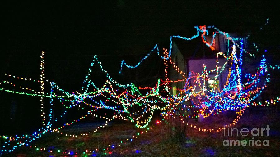 Holiday Lights Photograph by Susan Carella