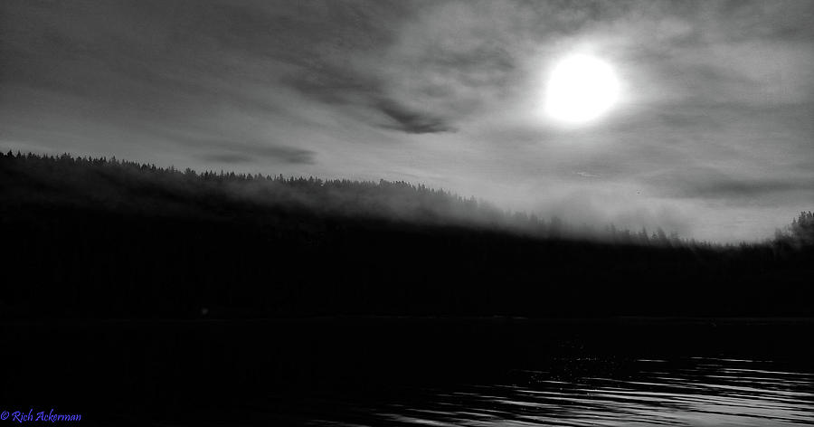 Holkham Bay Midnight Sun, Endicott Arm, AK Photograph by Rich Ackerman