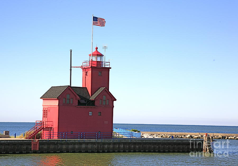 Holland Mi-Big Red Photograph by Robert Pearson