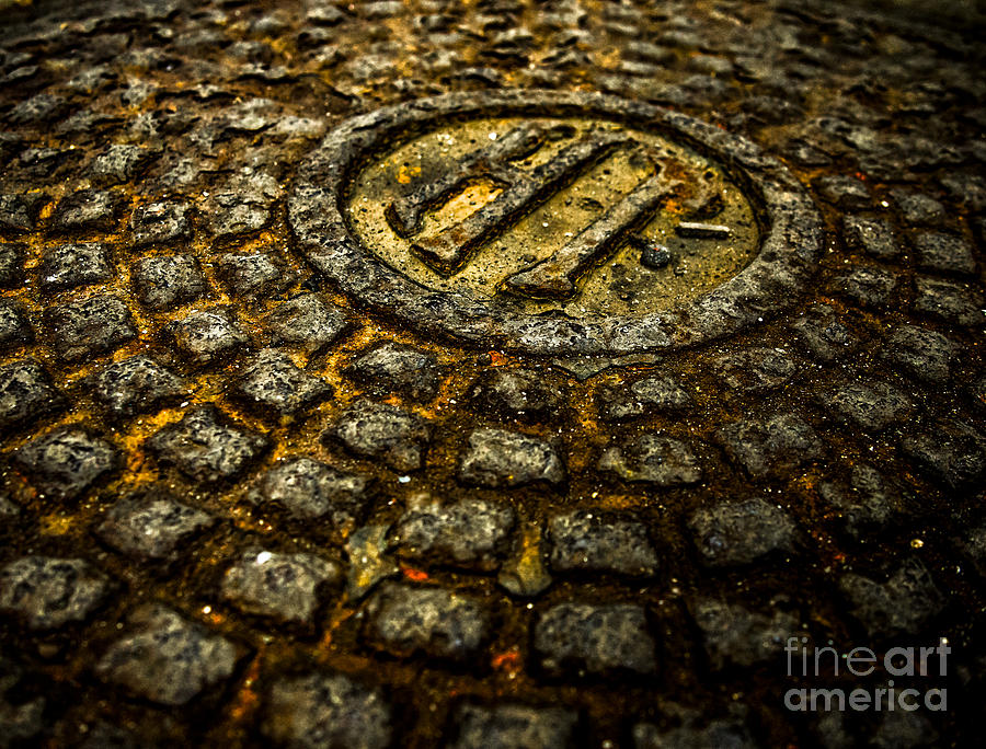 Holland Tunnel Manhole Photograph by James Aiken