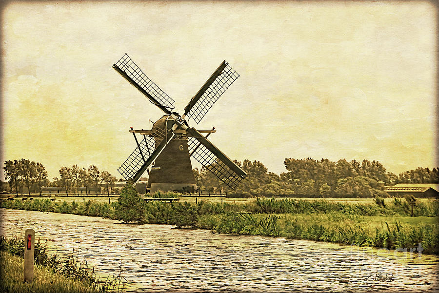 Holland - Windmill Photograph by Gabriele Pomykaj