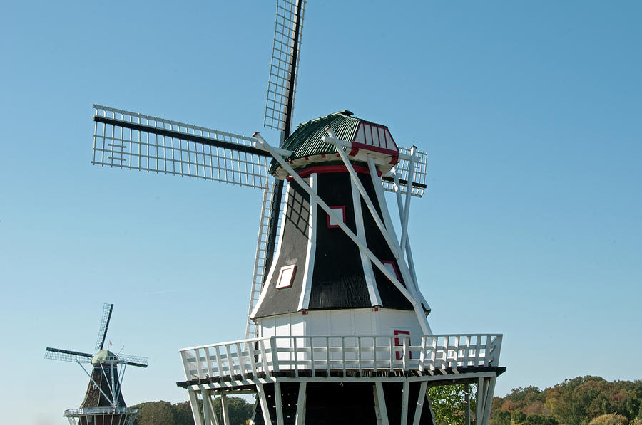 Holland Windmills Photograph by David Arment