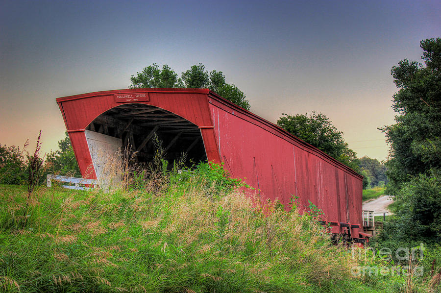 Bridges Of Madison County Photograph - Holliwell Covered Bridge by Thomas Danilovich
