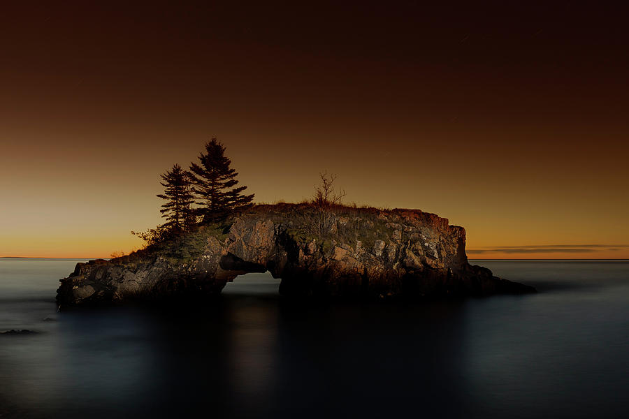 Hollow Rock Photograph by CA Johnson
