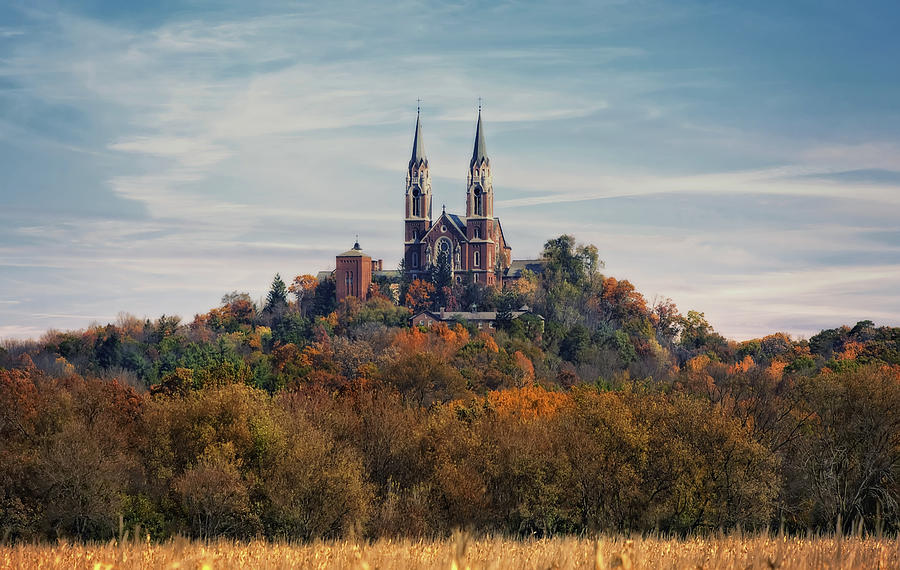 Holy Hill #2 - National Shrine of Mary - Wisconsin Photograph by Jennifer Rondinelli Reilly - Fine Art Photography