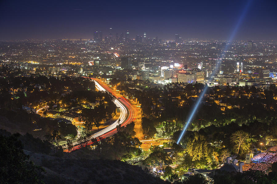 Hollywood Bowl Lookout Photograph by Frank Fastner - Fine Art America