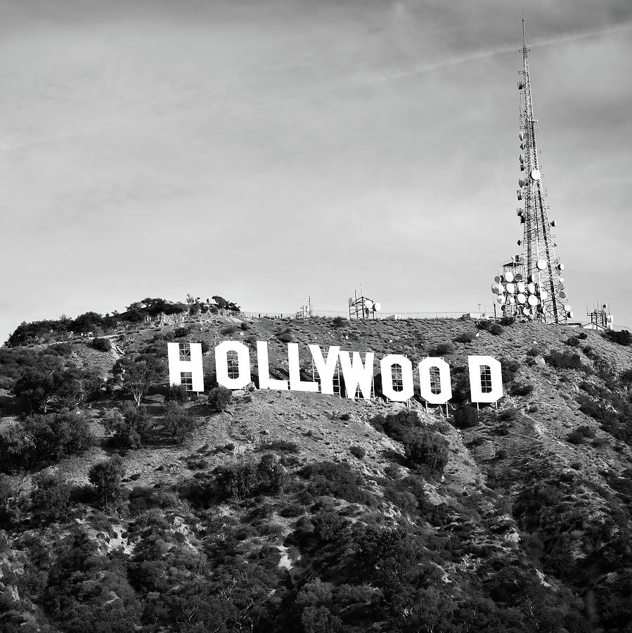 top 98+ Pictures hollywood sign black and white Full HD, 2k, 4k