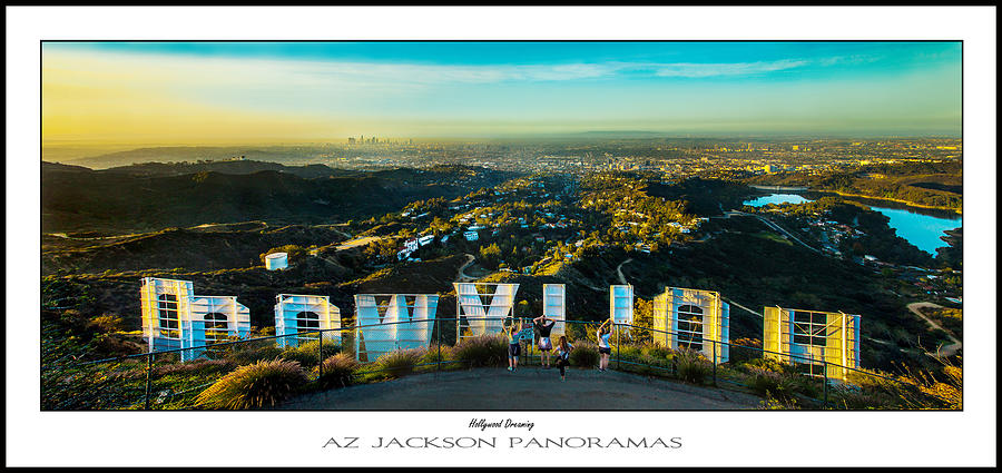 Los Angeles Photograph - Hollywood Dreaming Poster Print by Az Jackson