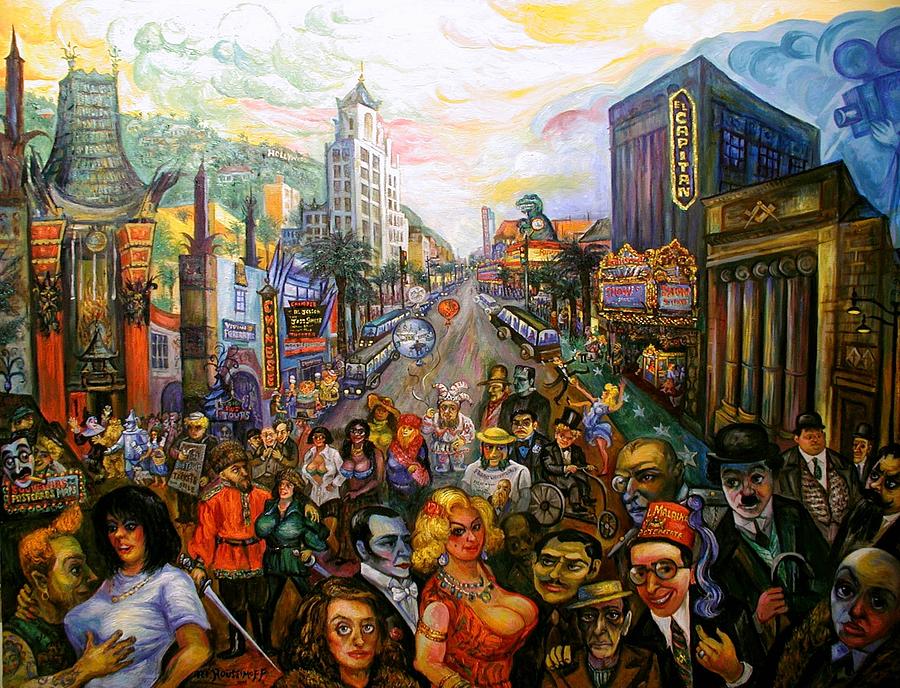 Hollywood Eternal Painting by Ari Roussimoff