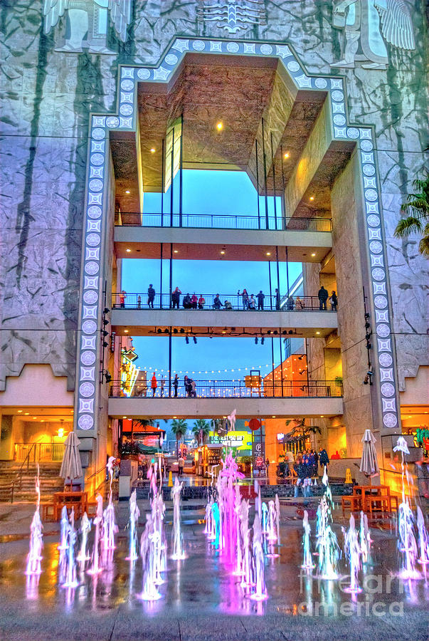 Hollywood - Highland Center Mall Photograph by David Zanzinger