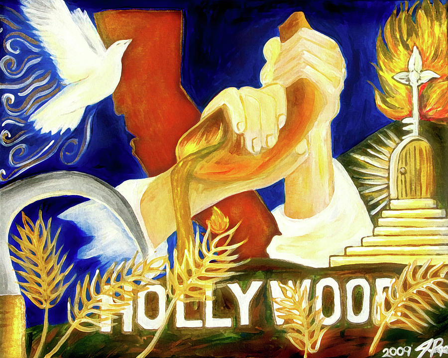 HollyWood Painting by Jennifer Page
