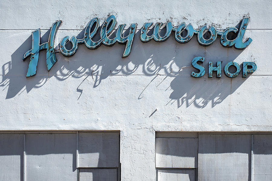 Hollywood Shop Photograph by Bud Simpson