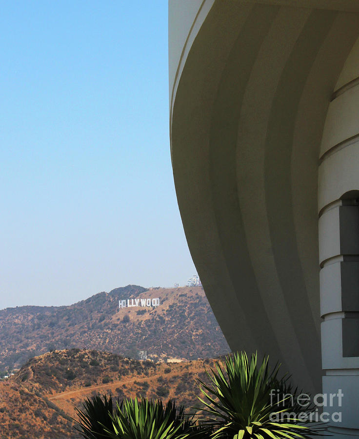 Hollywood Sign Photograph by Cheryl Del Toro