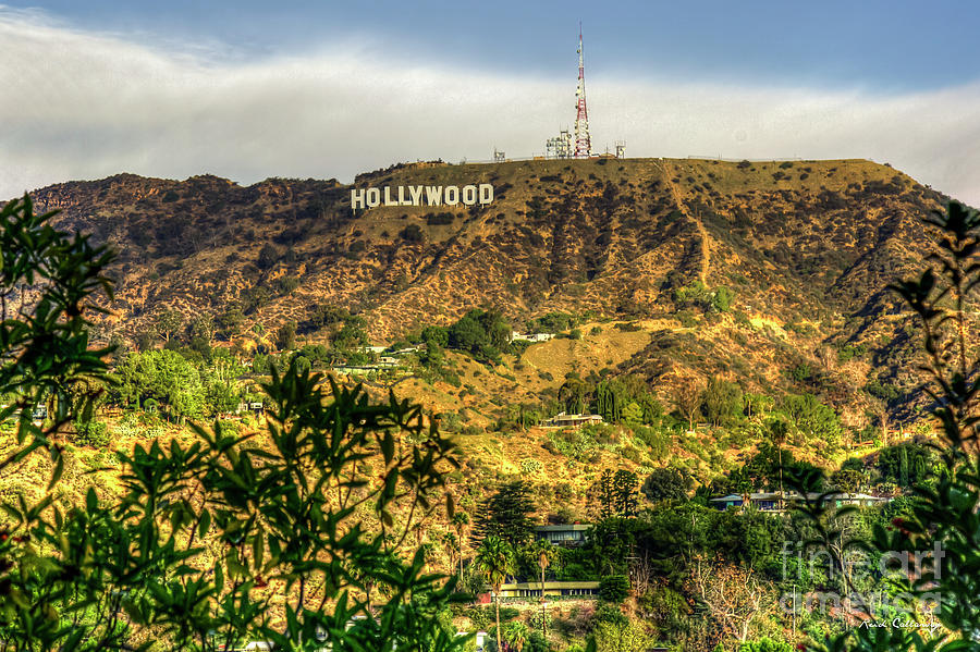 Hollywood Sign Iconic Signage Los Angeles California Art Photograph by Reid Callaway