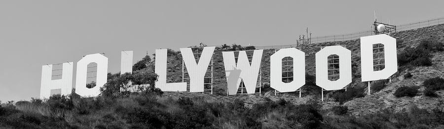 Hollywood Sign Photograph by Maj Seda