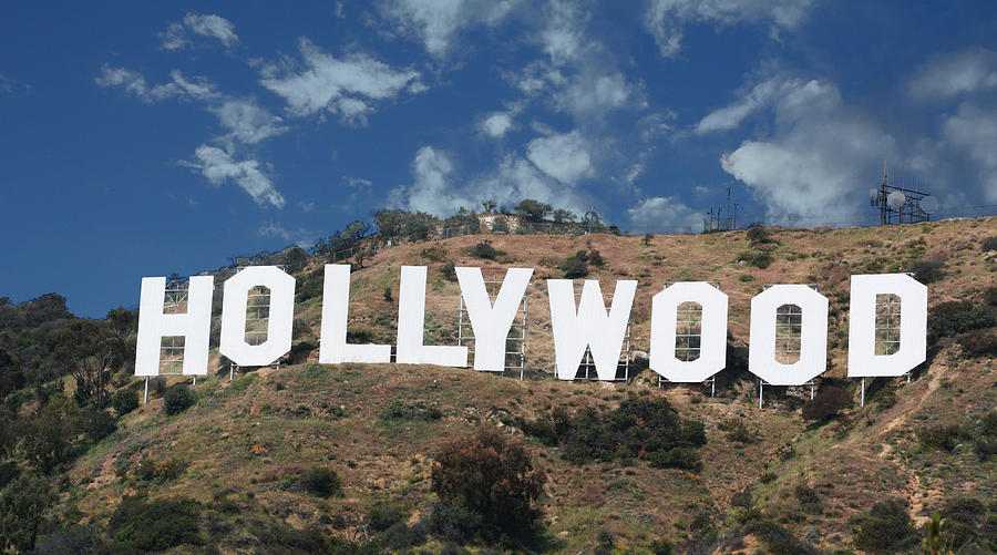 Hollywood Sign Photograph by Robert Hebert