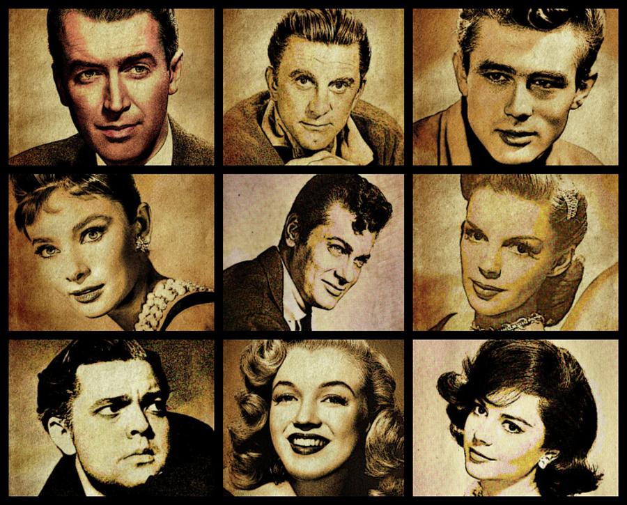 Hollywood Stars Digital Art