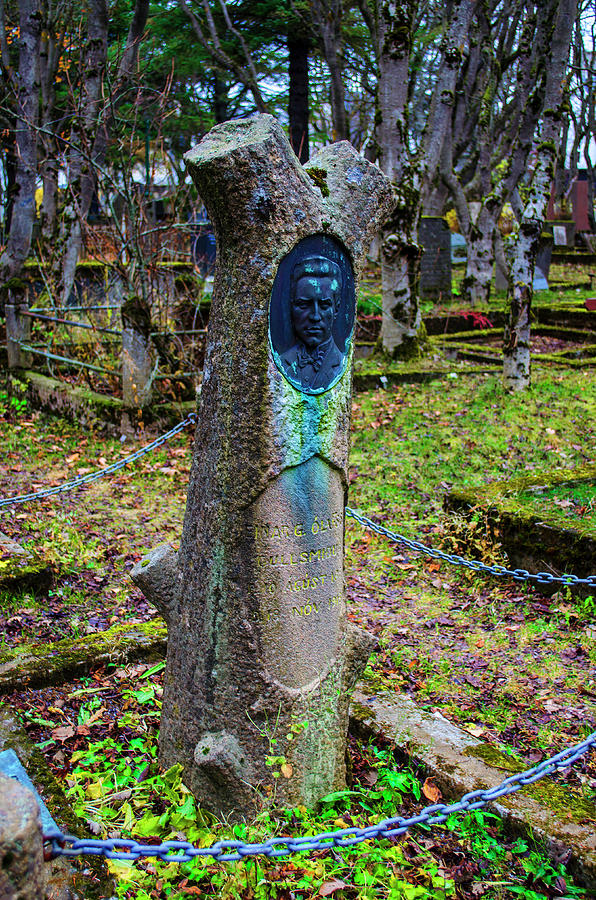 Holvallagardur Cemetery Reykjavik 12 Photograph by Deborah Smolinske