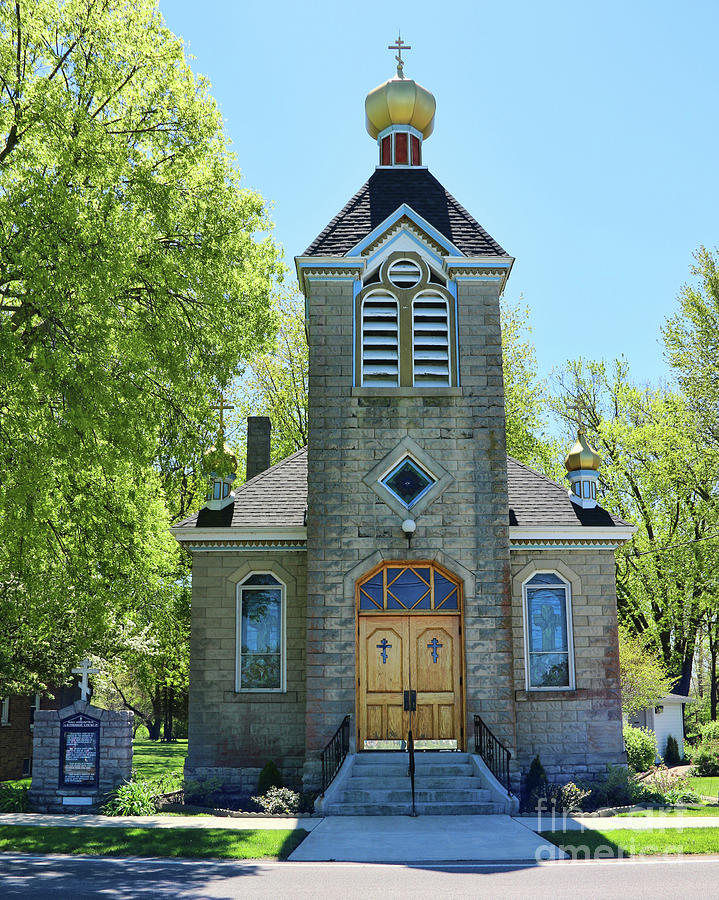 Holy Assumption Orthodox Church Marblehead Ohio 0913 Photograph by Jack Schultz