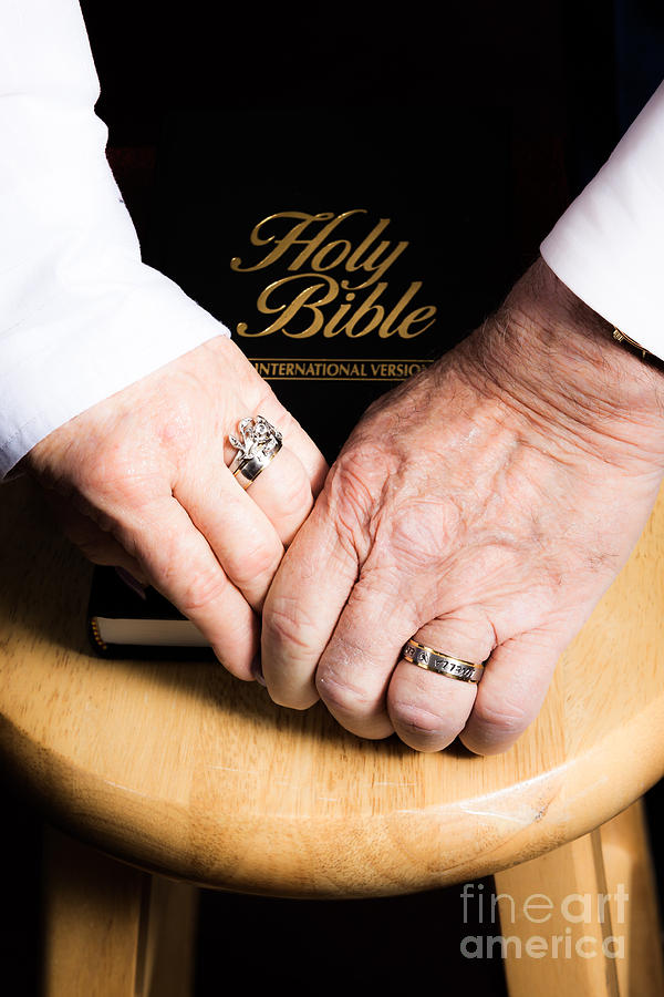 Holy Bible Photograph by Lawrence Burry