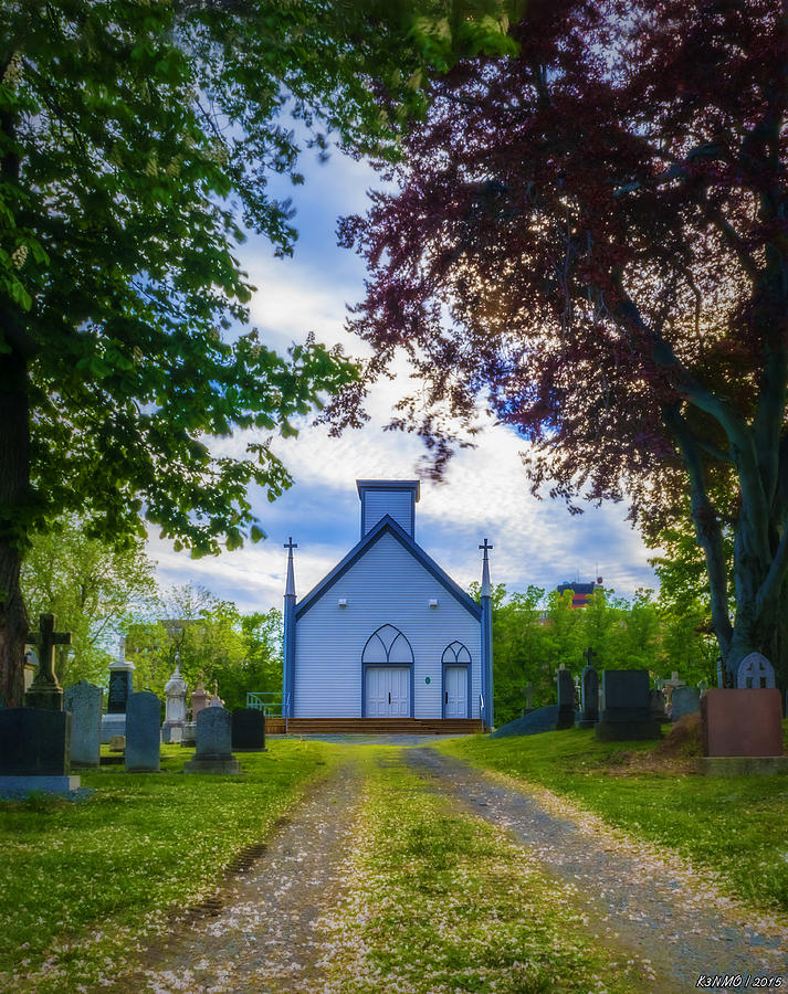 Holy Cross Cemetery Photograph by Ken Morris