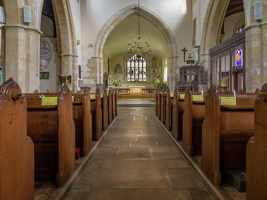 Holy Cross Church, Ramsbury Photograph by Mark Llewellyn