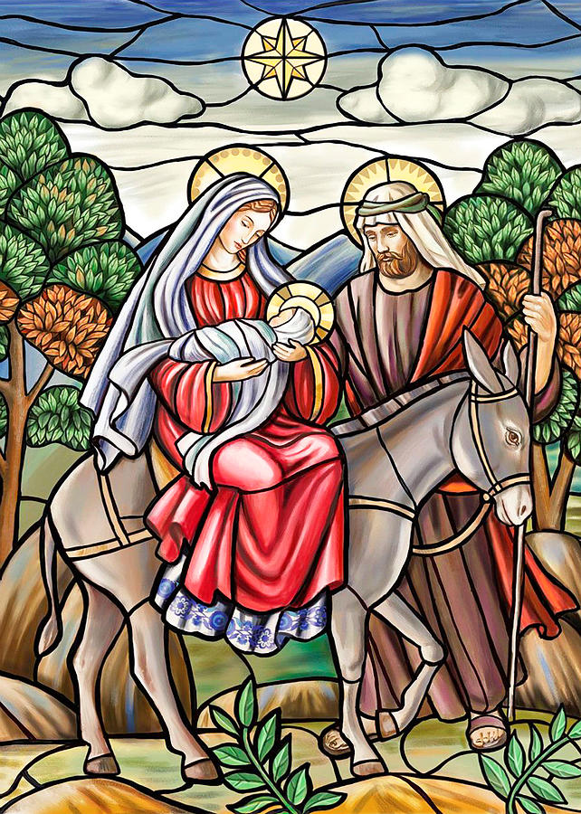 Holy Family Journey Photograph by Munir Alawi