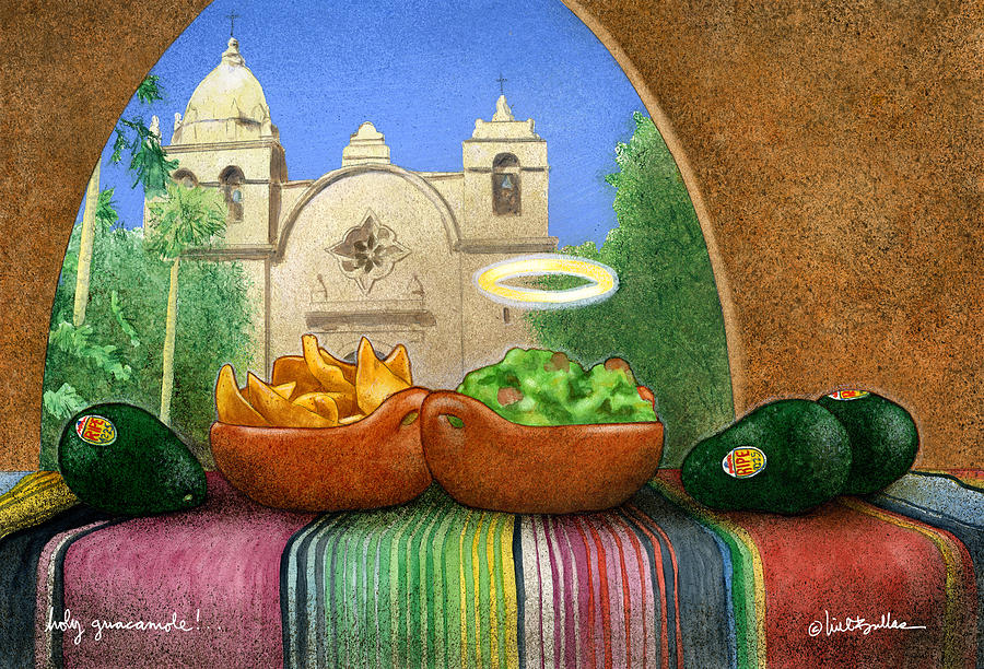 Will Bullas Painting - Holy Guacamole by Will Bullas