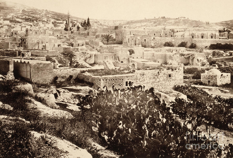 HOLY LAND, NAZARETH, c1860.  Photograph by Granger