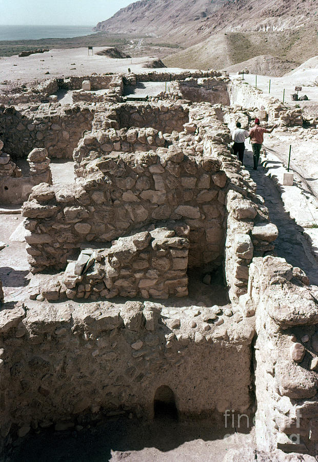Holy Land: Qumran Ruins Photograph by Granger