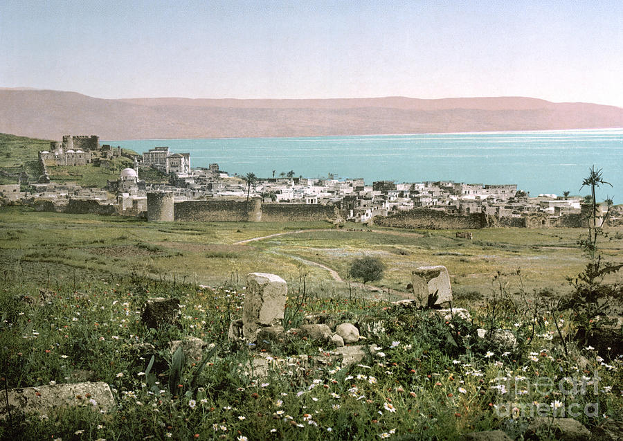 Holy Land: Tiberias Photograph by Granger
