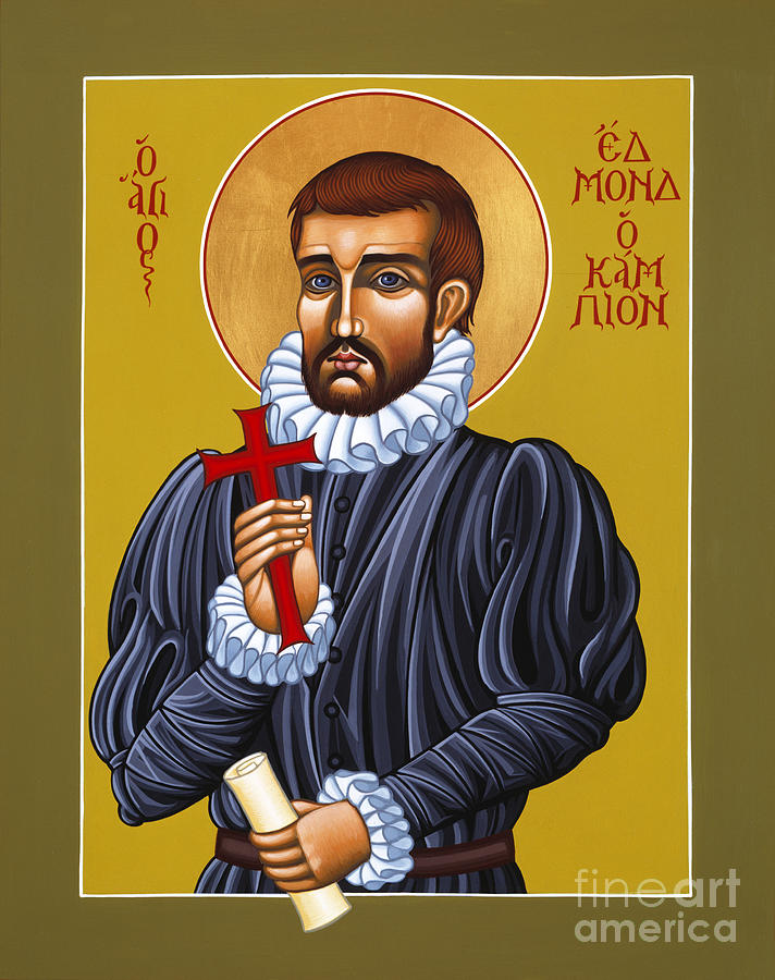 Holy Martyr St Edmund Campion 103 Painting by William Hart McNichols