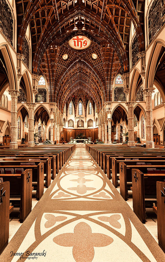 Holy Name Cathedral Chicago Photograph by James Baranski - Pixels