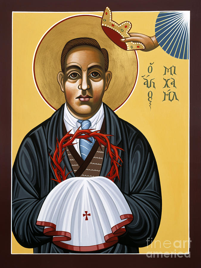 Holy New Martyr Padre Miguel Pro 119 by William Hart McNichols