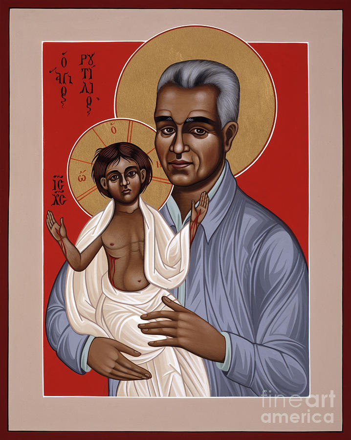 Holy New Martyr Rutilio Grande 050 Painting by William Hart McNichols