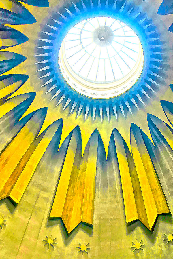 Holy Sepulchre Ceiling Photograph by Munir Alawi