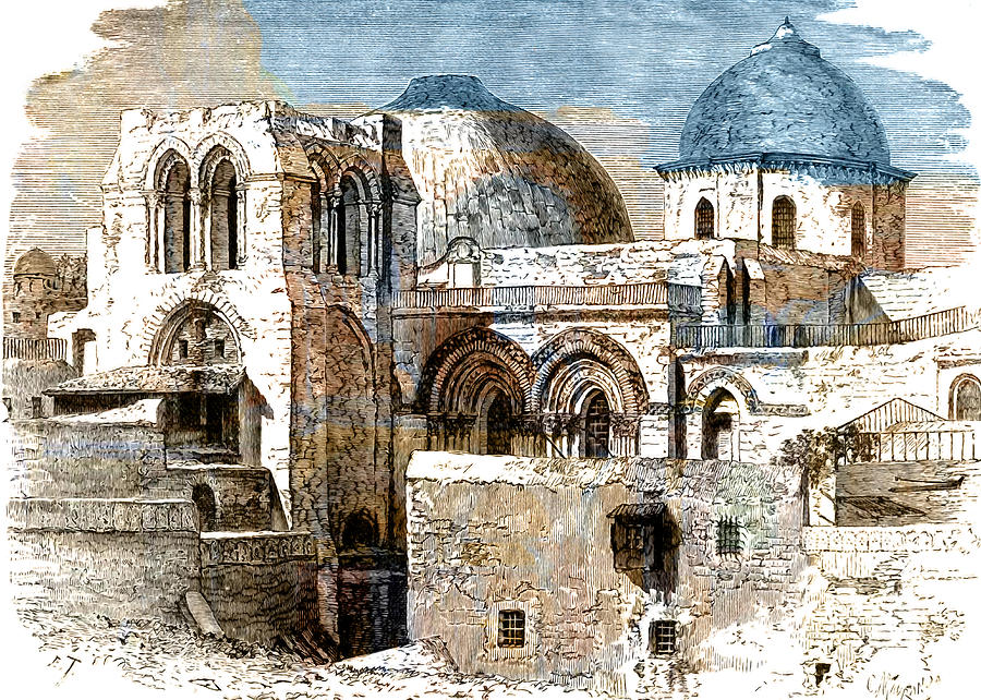 Holy Sepulchre in Jerusalem Photograph by Munir Alawi