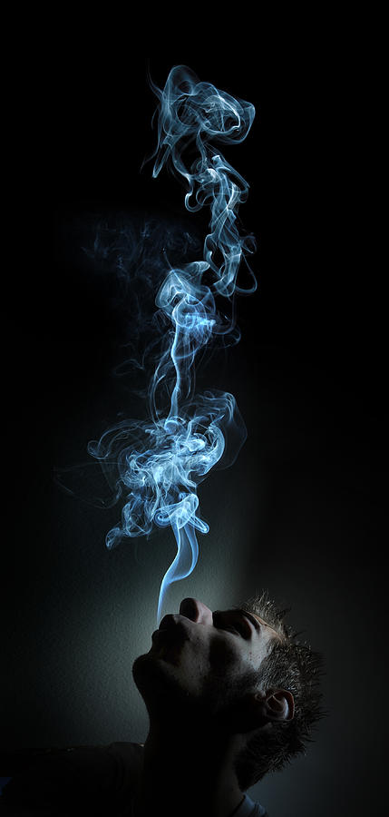 Abstract Photograph - Holy Smokes by Evan Sharboneau