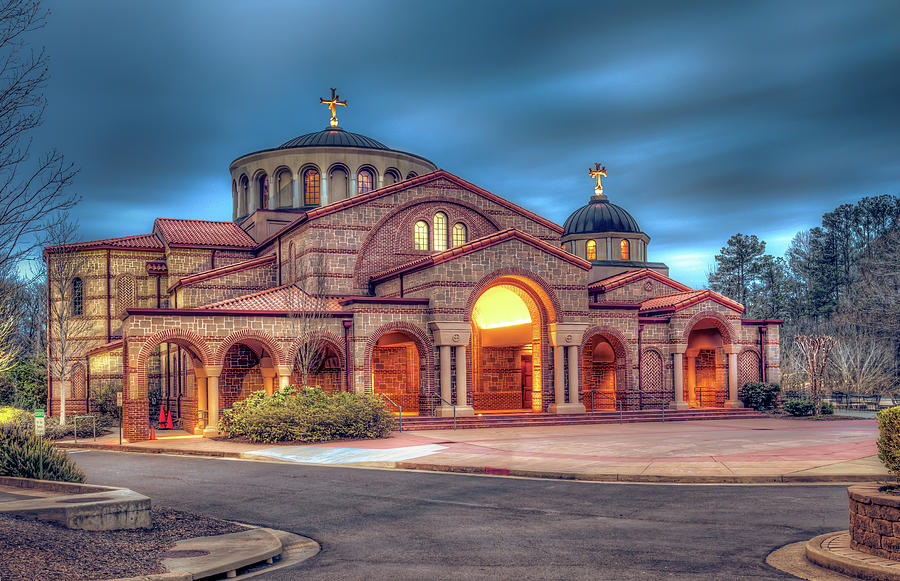  Holy Transfiguration Greek Orthodox Church  Photograph by Anna Rumiantseva