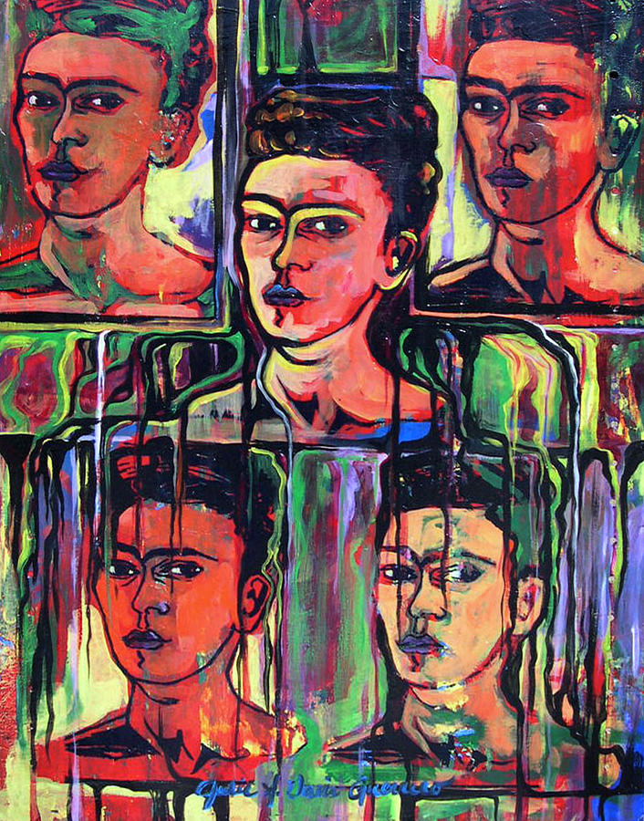 Frida Kahlo Painting - Homage to Frida Kahlo by Julie Davis