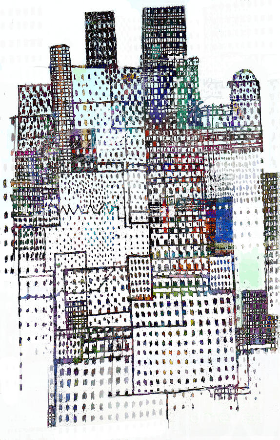 Homage to Hunderwasser  Digital Art by Andy  Mercer