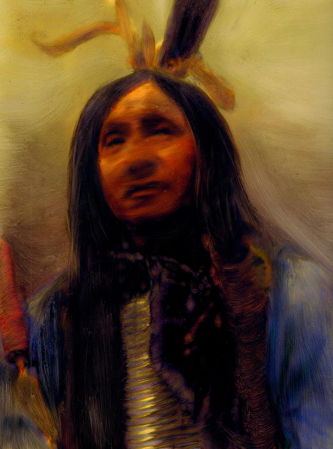 Homage To The Ancient Ones Painting by FeatherStone Studio Julie A Miller