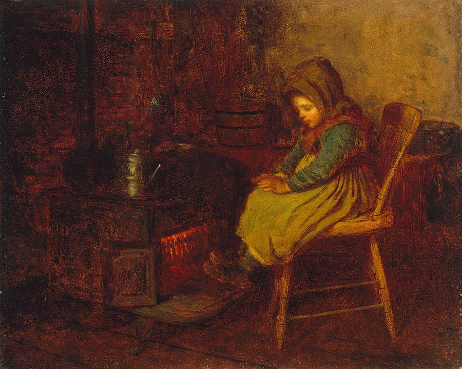 Home and Warmth Painting by Eastman Johnson