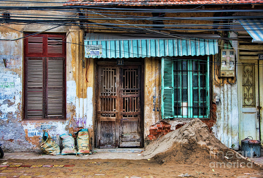 Home Distressed Need Repair Asia  Photograph by Chuck Kuhn