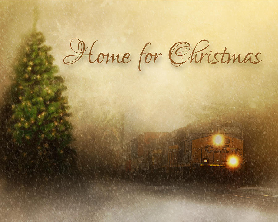 Home for Christmas Photograph by TnBackroadsPhotos 