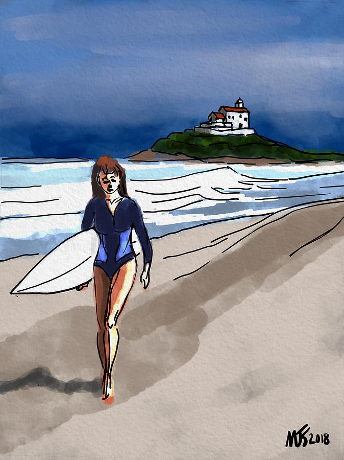Home From The Sea Digital Art by Michael Kallstrom